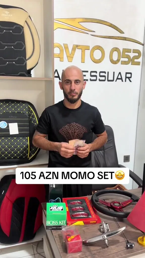 Avtomobil aksessuar dəsti Momo - Tenderyard