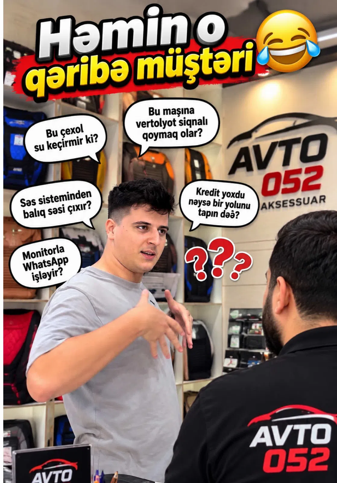 Avtomobil aksesuarları Avto 052 Maştağa - Tenderyard