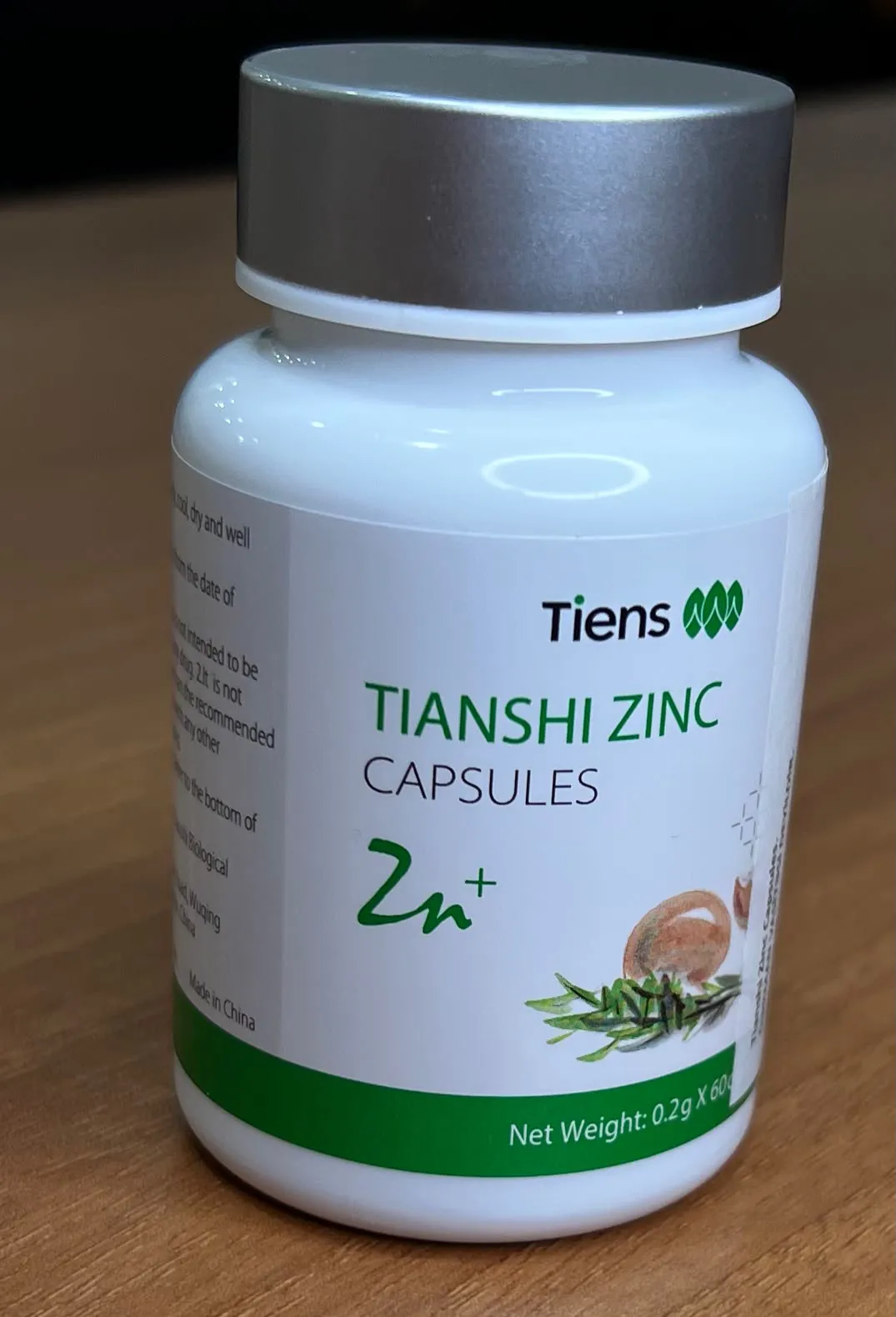 Tiens Tianshi Zinc Capsules (60 Capsules) – Vitamins &