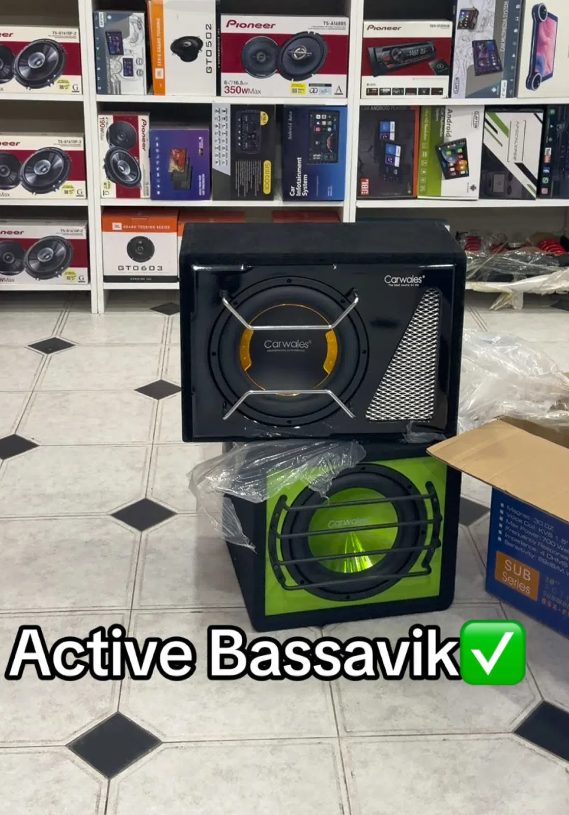 Carwales 10 düym aktiv sabvufer BSX-H10A - Tenderyard