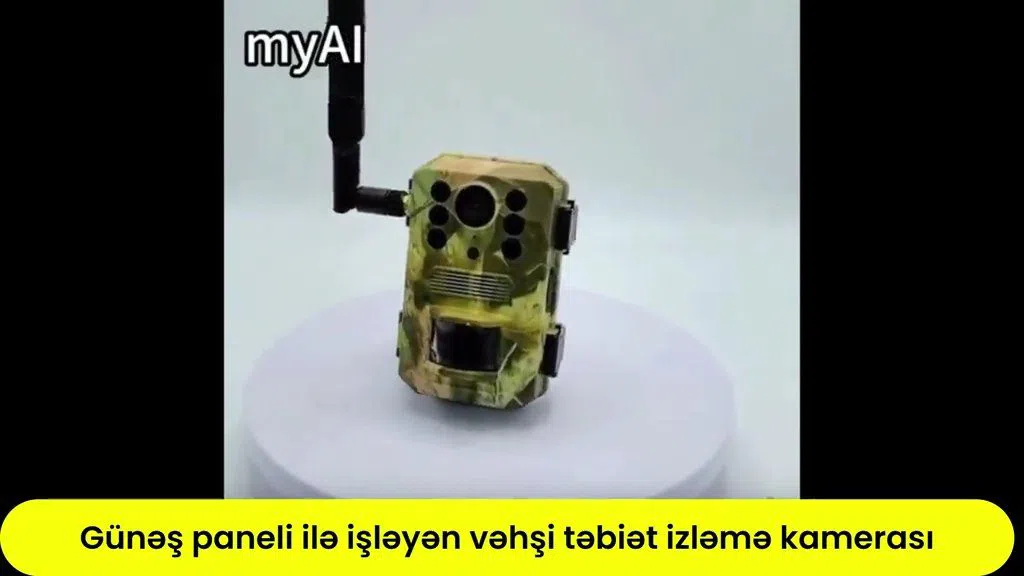Vəhşi təbiət izləmə kamerası günəş paneli ilə - Tenderyard