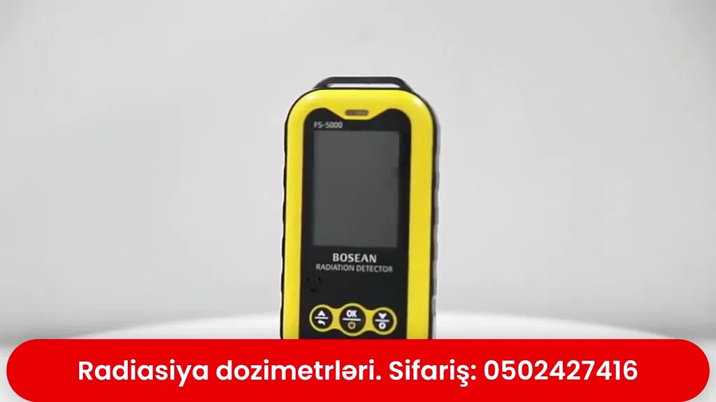 Bosean radiasiya dozimetrləri və geyger sayğacları - Tenderyard