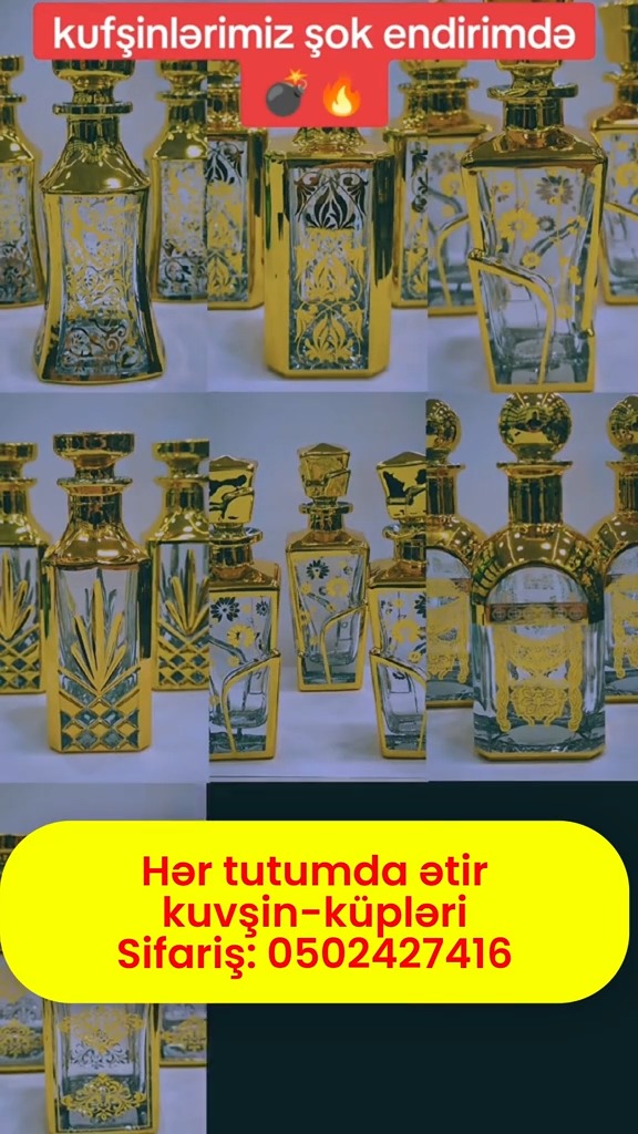 Hər tutumda ətir kuvşin-küpləri - Tenderyard