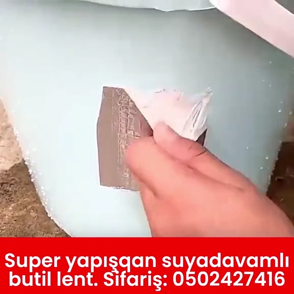Super yapışqan suyadavamlı butil lent - Tenderyard