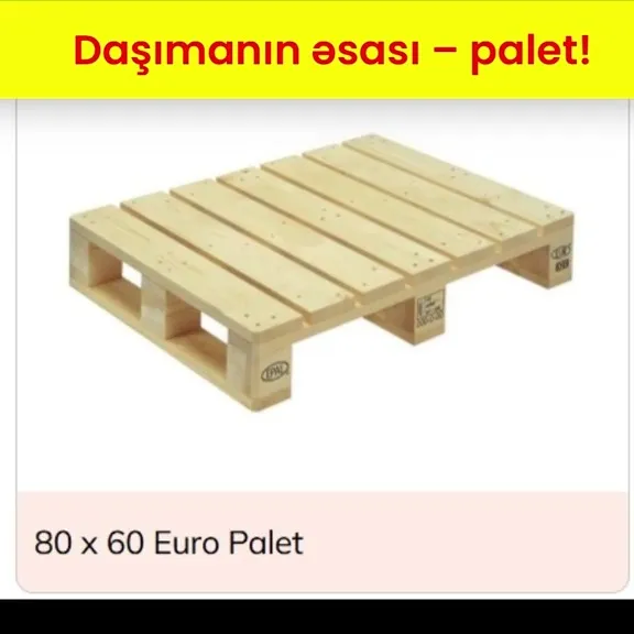 Taxta paletlər istehsalı - Tenderyard