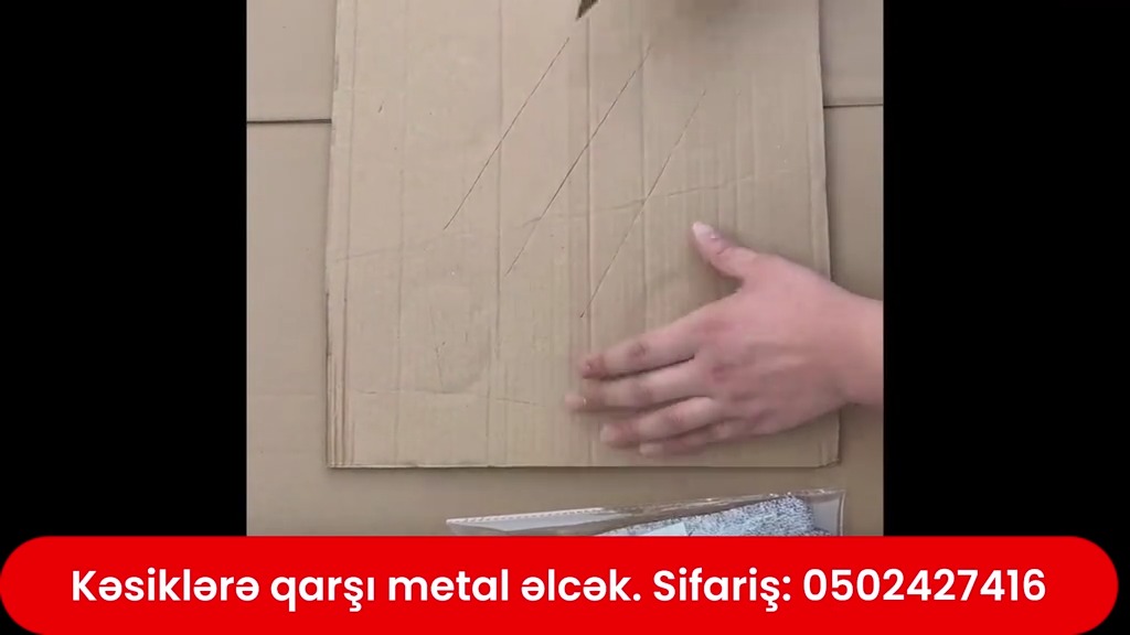 Kəsiklərə qarşı metal əlcək - Tenderyard