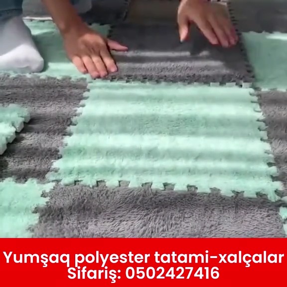 Yumşaq polyester tatami xalçalar - Tenderyard
