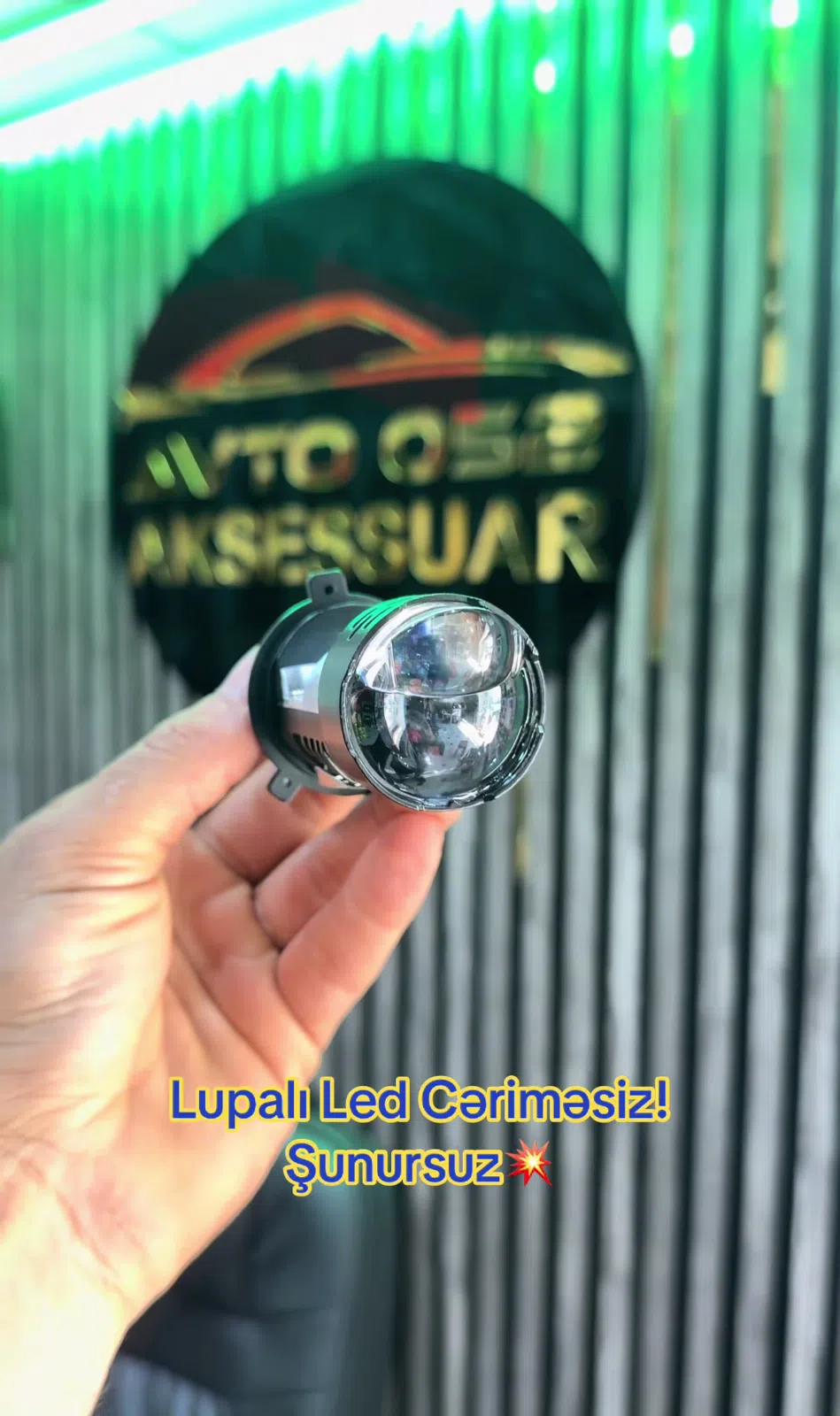 H4 Lupalı Led İşıq - Tenderyard