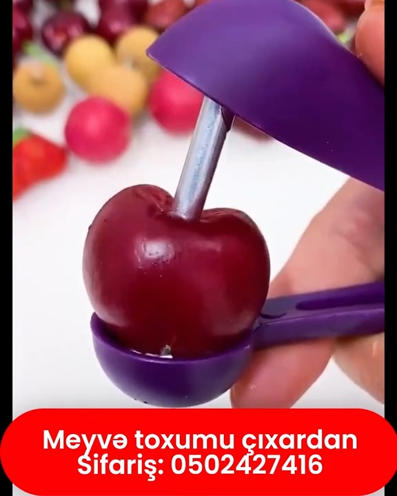 Meyvə toxumu çıxardan alət - Tenderyard