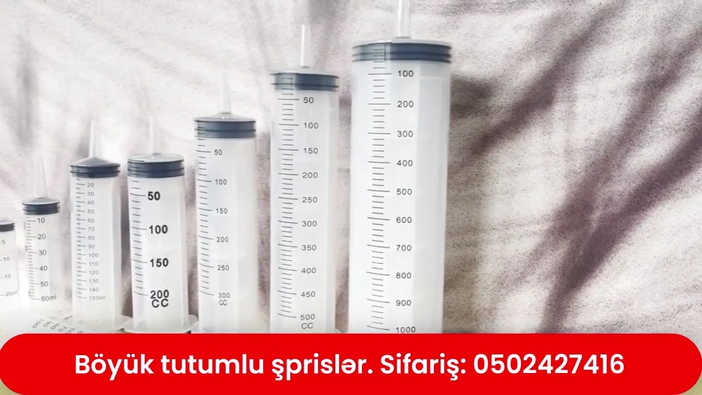 Böyük tutumlu şprislər - Tenderyard