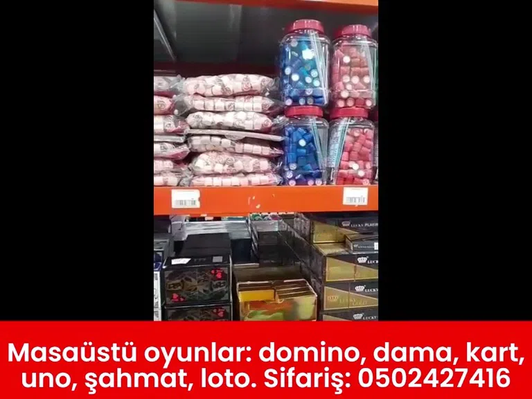 Stolüstü oyunlar dəsti: şahmat, dama, domino, loto, uno - Tenderyard
