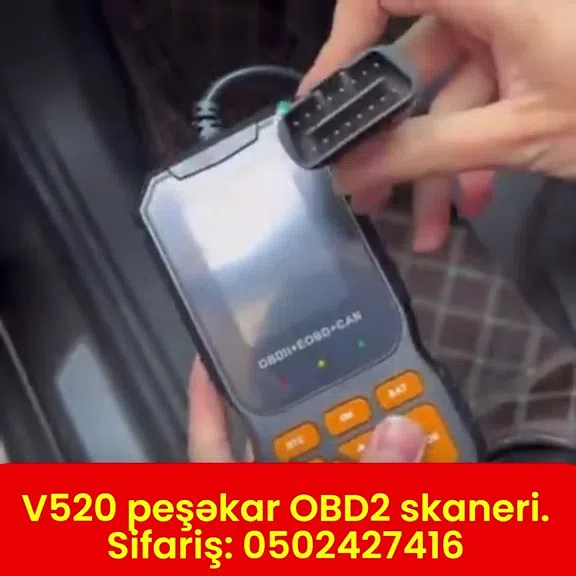V520 OBD2 avtomobil diaqnostika skaneri - Tenderyard