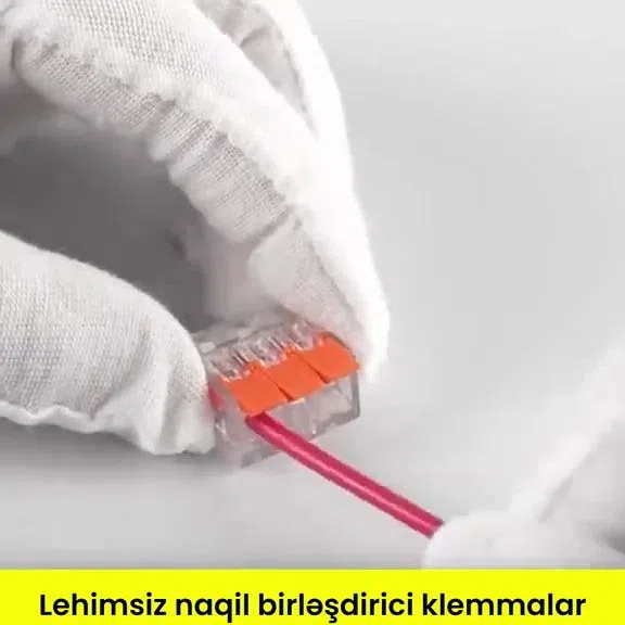 Lehimsiz kabel (naqil) birləşdirici klemmalar - Tenderyard
