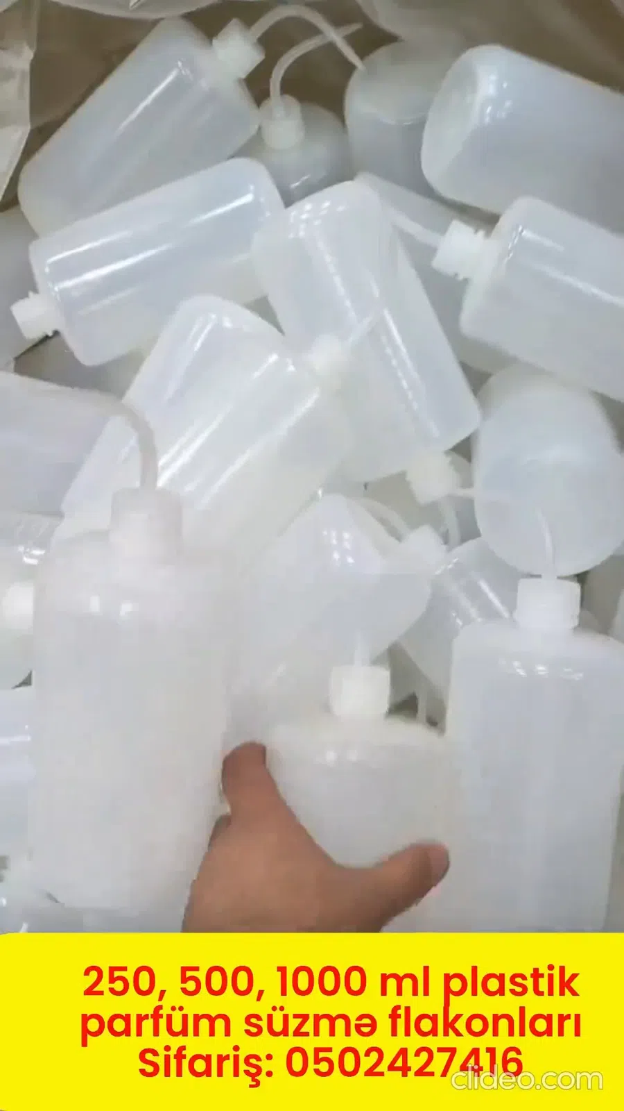 250, 500, 1000 ml plastik parfüm süzmə flakonları - Tenderyard