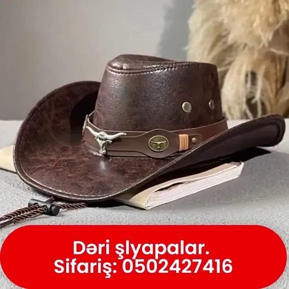 Müxtəlif çeşiddə şlyapalar, papaqlar və kepkalar - Tenderyard