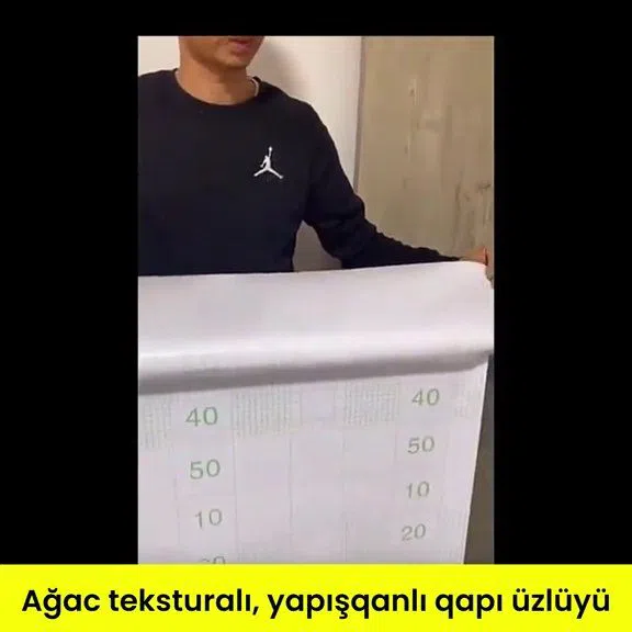 Ağac teksturalı, yapışqanlı qapı üzlüyü - Tenderyard