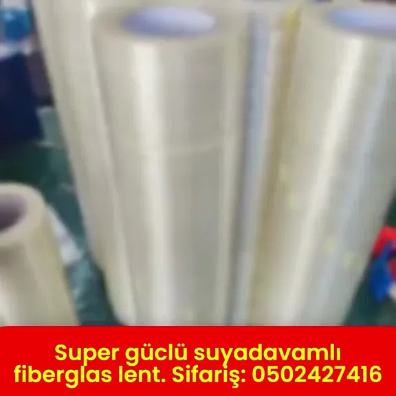 Super güclü, suya davamlı fiberglas lent - Tenderyard