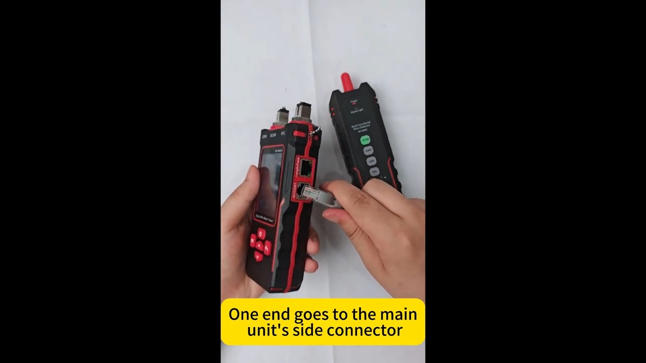 NF-859GT optik güc ölçənli şəbəkə kabel test cihazı - Tenderyard