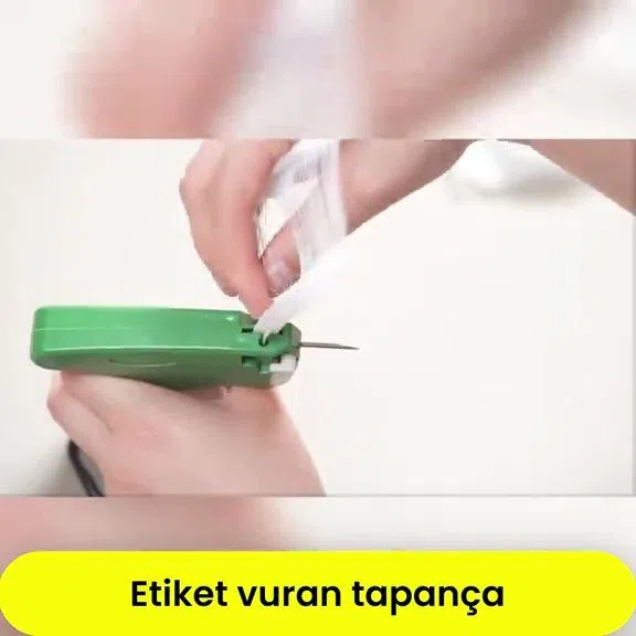 Etiket vuran tapança - Tenderyard